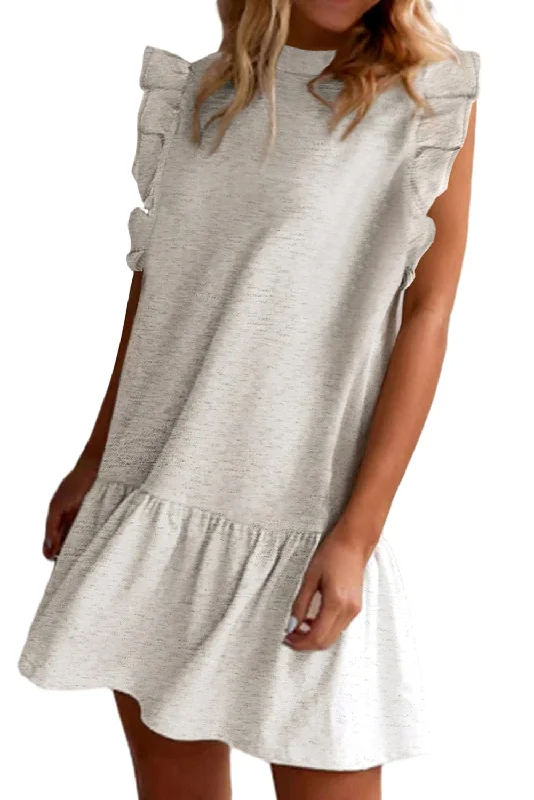 Easy-to-Wear Ruffle Dress