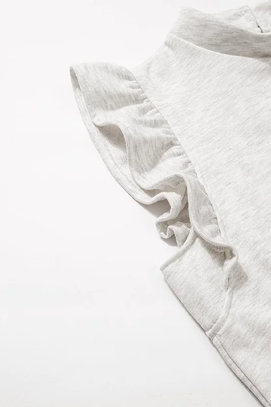 Comfortable Ruffle Hem A-line Dress