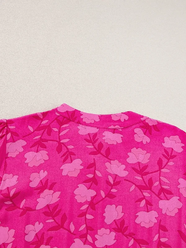 Comfortable Floral Dress