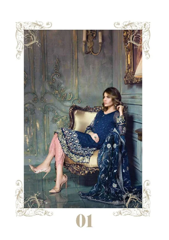 Chiffon Dress by Ayra from the House of Maria B. #C560