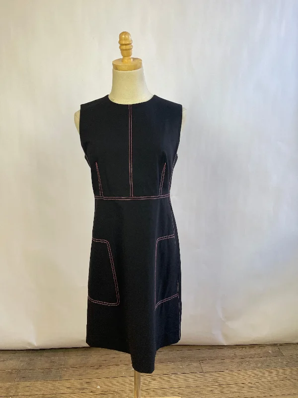 Diane Von Furstenberg Pink Contrast Dress (8/M)