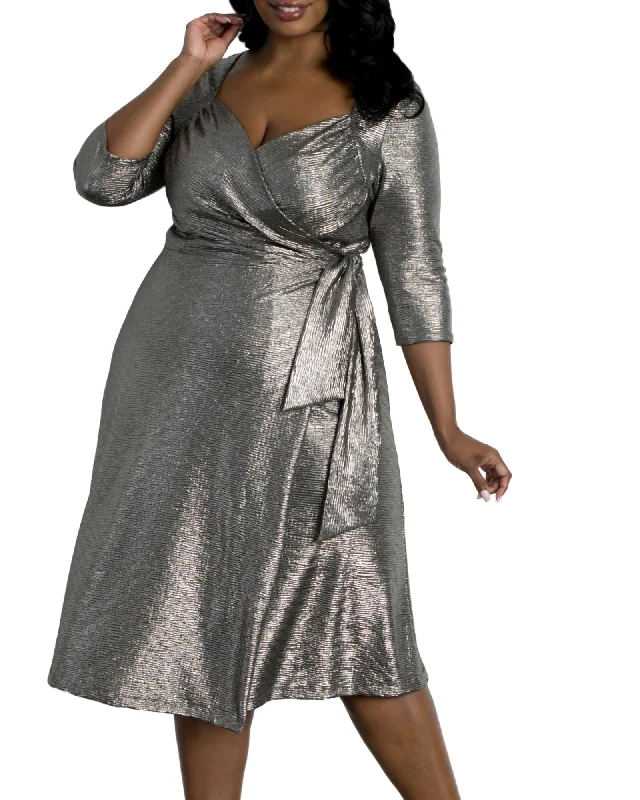 Socialite Sweetheart Dress | GOLD SHIMMER
