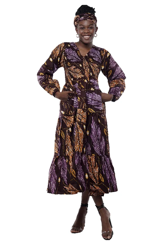 Long Maxi Smocked Tier Dress