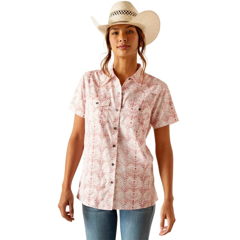 Ariat Women's VentTEK Brush Stroke Print Short Sleeve Western Shirt 10049068 Trendy Summer Short Sleeve Ariat Women's VentTEK Brush Stroke Print Short Sleeve Western Shirt 10049068 Trendy Summer Short Sleeve