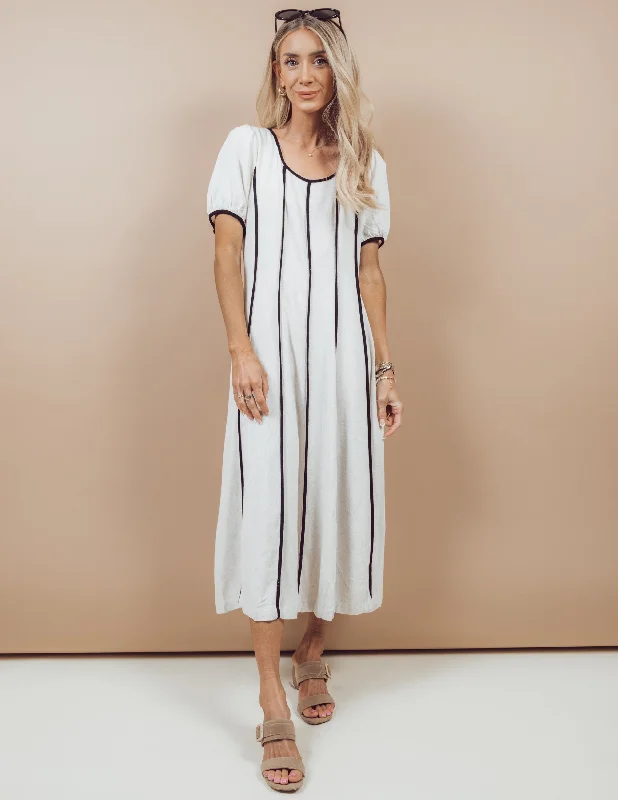 Julianna Midi Dress Comfortable Casual Midi Dress