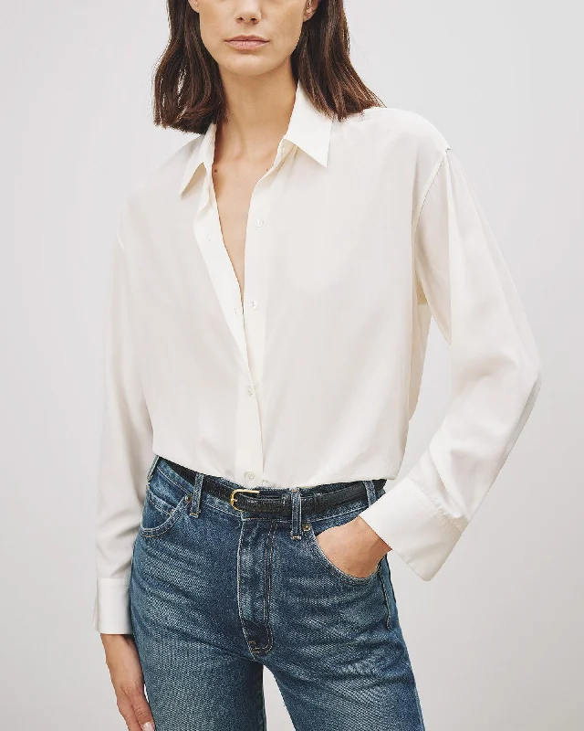 Julien Shirt Casual Ruffle Short Shirt