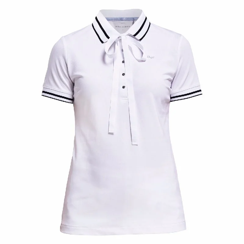 Rohnisch Ladies Pim Golf Poloshirt Trendy Floral Short Sleeve