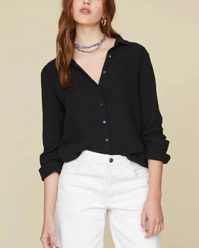 Scout Shirt Stylish Pleated Short Sleeve