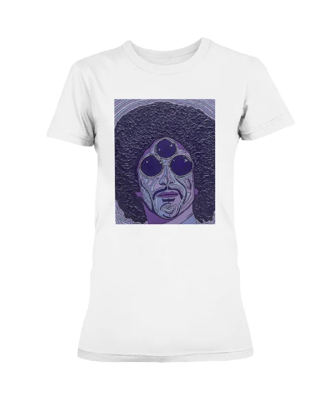 Prince of Funk - Missy T-Shirt V-Neck T-Shirt Long Sleeve Cotton