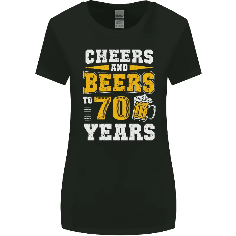 70th Birthday 70 Year Old Funny Alcohol Womens Wider Cut T-Shirt Elegant Classic Vintage 70th Birthday 70 Year Old Funny Alcohol Womens Wider Cut T-Shirt Elegant Classic Vintage