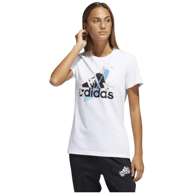 Adidas Nini GFX Women's Tee Zippered Front Buttoned Front Snap Front