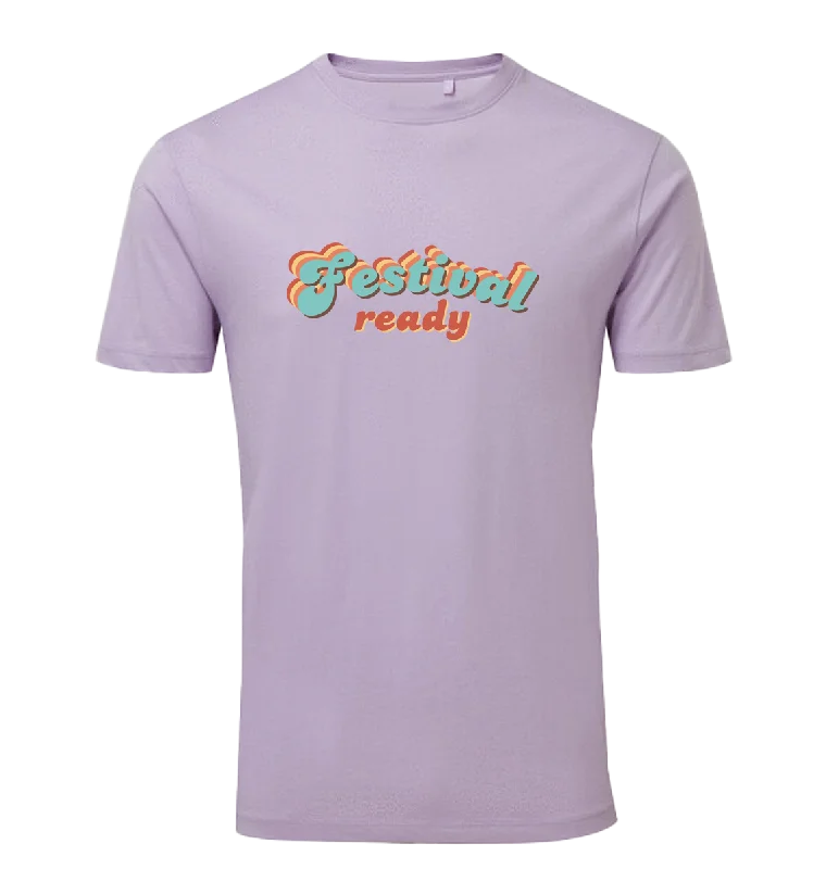 Festival Ready T-Shirt Thin T-Shirt Open Front Quick Dry