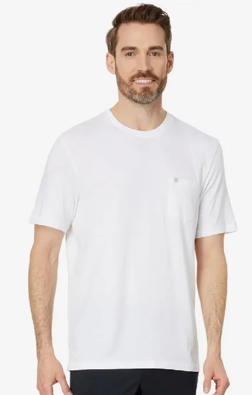 Tasc Seaside Pocket Tee Chenille Brocade Lace