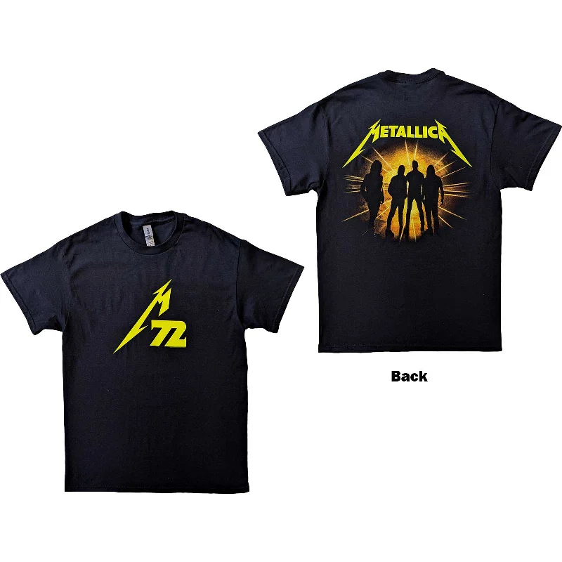 Metallica | Official Band T-Shirt | 72 Seasons Strobes Photo (Back Print) Mesh Canvas Denim Metallica | Official Band T-Shirt | 72 Seasons Strobes Photo (Back Print) Mesh Canvas Denim