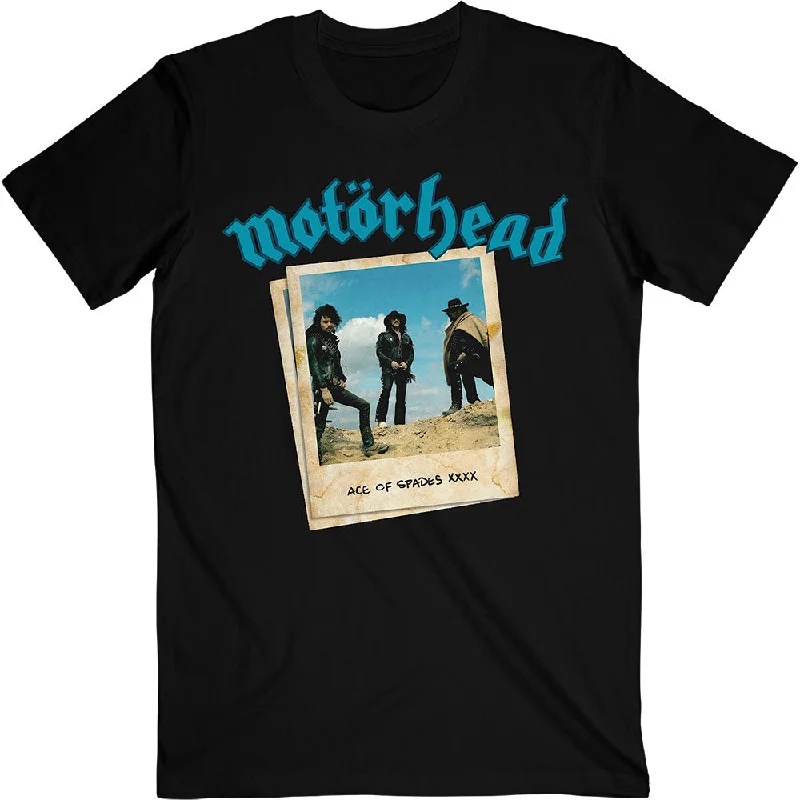 Motorhead | Official Band T-Shirt | Ace of Spades Photo Casual Formal Business