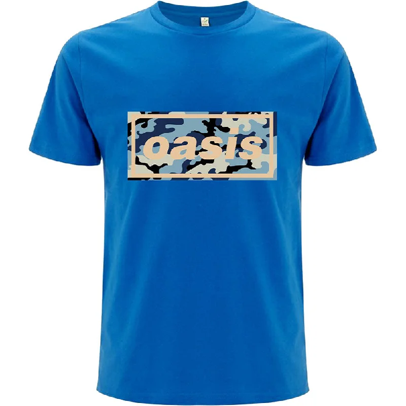 Oasis | Official Band T-Shirt | Camo Logo Cozy Warm Stylish