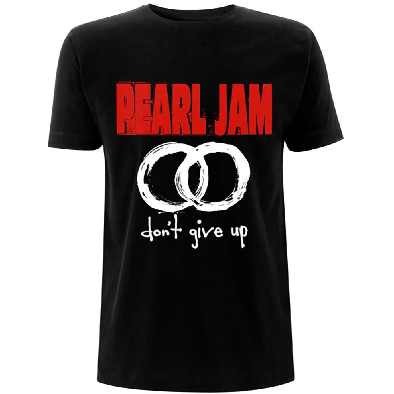 Pearl Jam | Official Band T-Shirt | Don't Give Up Satin Blend Silk Blend Wool Blend