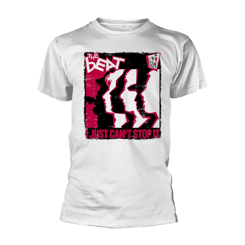 The Beat Unisex T-shirt: I Just Can't Stop It (White) Terry Blend Velvet Blend Canvas Blend The Beat Unisex T-shirt: I Just Can't Stop It (White) Terry Blend Velvet Blend Canvas Blend