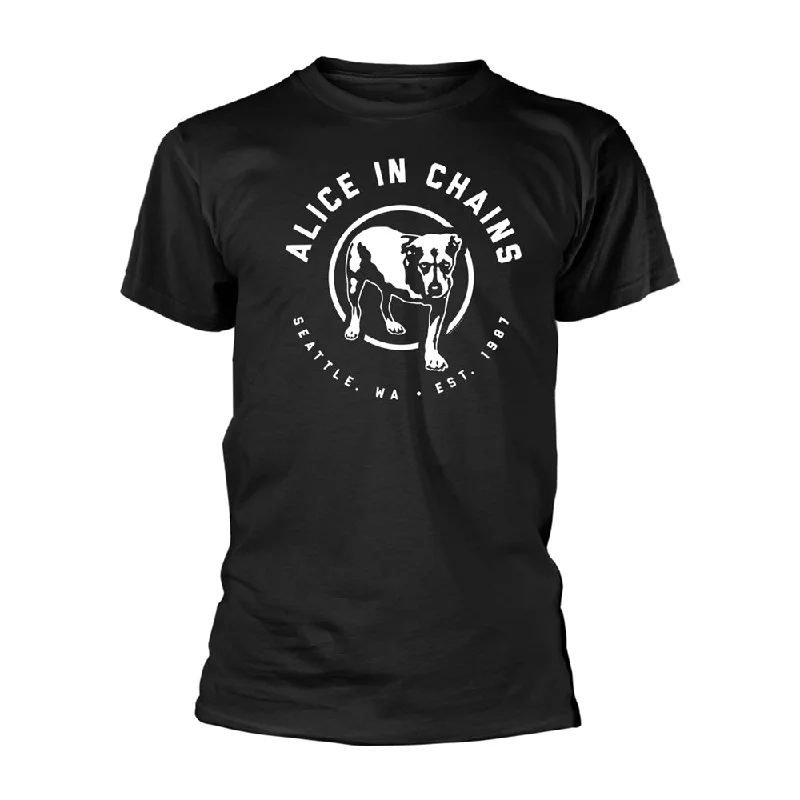 Alice in Chains | Official Band T-Shirt | Est. 1987 Terry Blend Velvet Blend Canvas Blend Alice in Chains | Official Band T-Shirt | Est. 1987 Terry Blend Velvet Blend Canvas Blend