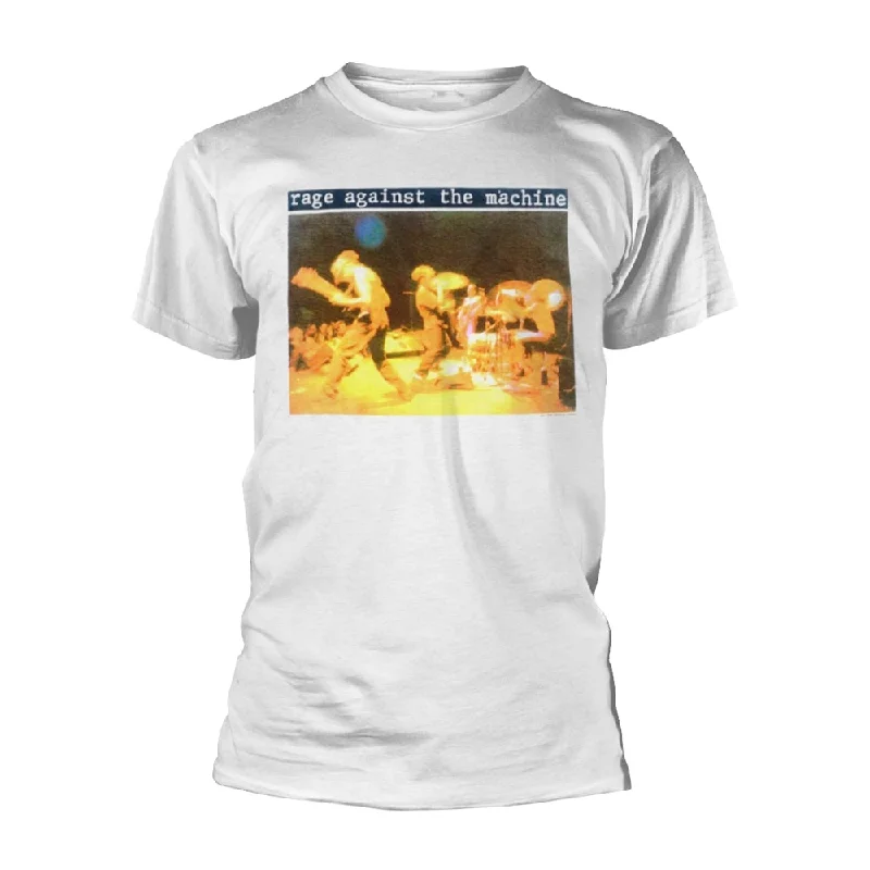 Rage Against The Machine Unisex T-shirt: Anger Gift (back print) Zippered Buttoned Snapped Rage Against The Machine Unisex T-shirt: Anger Gift (back print) Zippered Buttoned Snapped