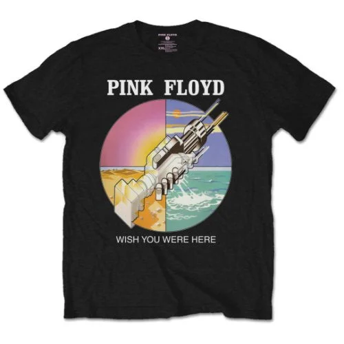 Pink Floyd | Official Band T-Shirt | WYWH Circle Icons Fitted T-Shirt Seamless Stretchy Pink Floyd | Official Band T-Shirt | WYWH Circle Icons Fitted T-Shirt Seamless Stretchy