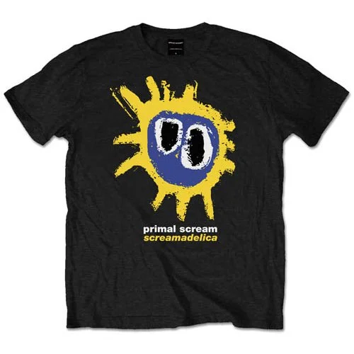 Primal Scream | Official Band T-Shirt | Screamadelica Yellow Lace Blend Ribbed Blend Corduroy Blend Primal Scream | Official Band T-Shirt | Screamadelica Yellow Lace Blend Ribbed Blend Corduroy Blend
