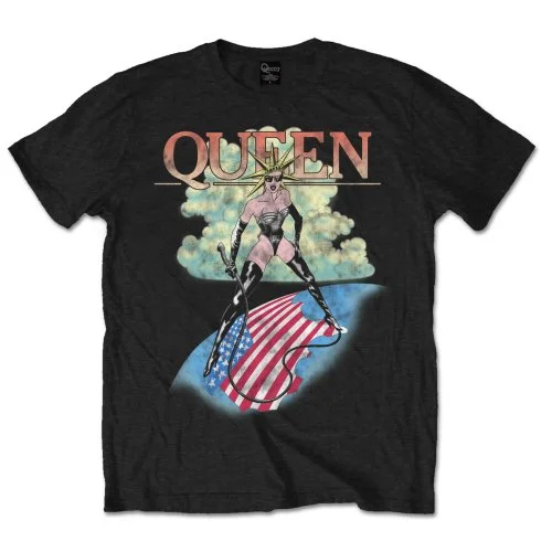Queen | Official Band T-Shirt | Mistress Collared Crew Neck Turtle Neck