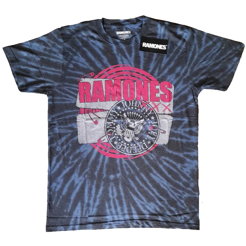 Ramones | Official Band T-Shirt | Punk Patch (Wash Collection) Mesh Blend Leather Blend Suede Blend Ramones | Official Band T-Shirt | Punk Patch (Wash Collection) Mesh Blend Leather Blend Suede Blend