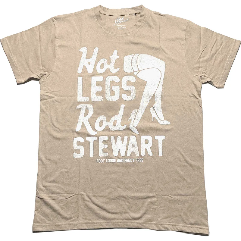 Rod Stewart | Official Band T-Shirt | Hot Legs Casual Formal Business