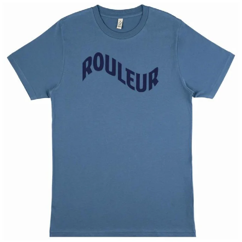 Rouleur T-Shirt Notch Collar Peter Pan Collar Cowl Neck