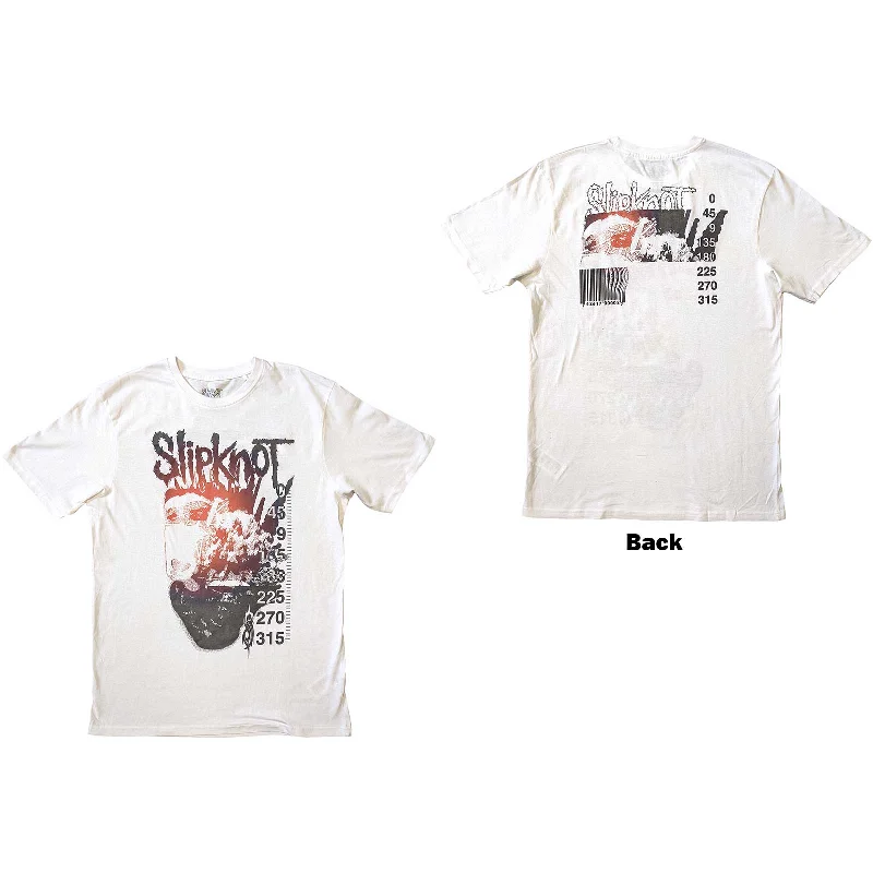 Slipknot | Official Band T-Shirt | The End (Back Print) Hooded Caped Shawl Collar