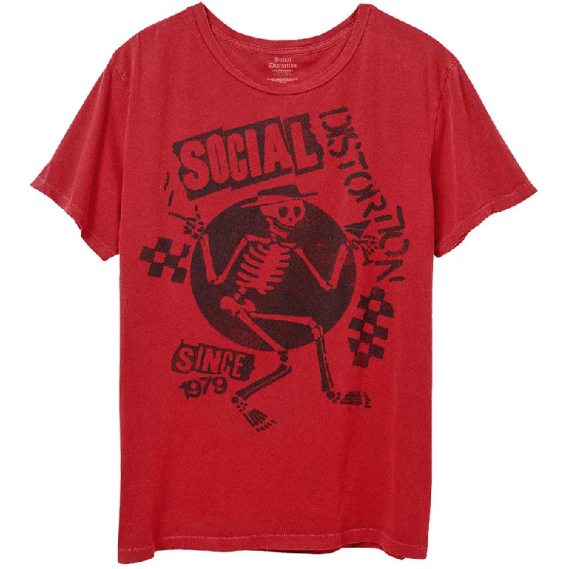 Social Distortion | Official Band T-Shirt | Speakeasy Checkerboard Chenille Brocade Lace Social Distortion | Official Band T-Shirt | Speakeasy Checkerboard Chenille Brocade Lace