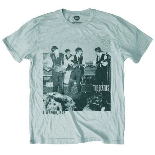 The Beatles Unisex Premium T-Shirt: The Cavern 1962 Embroidered Appliqued Beaded