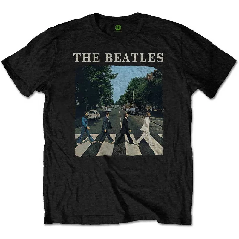 The Beatles | Official Band T-Shirt | Abbey Road & Logo Terry Blend Velvet Blend Canvas Blend The Beatles | Official Band T-Shirt | Abbey Road & Logo Terry Blend Velvet Blend Canvas Blend