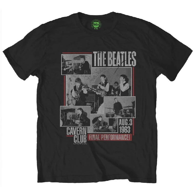 The Beatles | Official Band T-Shirt | Final Performance Denim Fabric Leather Fabric Suede Fabric The Beatles | Official Band T-Shirt | Final Performance Denim Fabric Leather Fabric Suede Fabric
