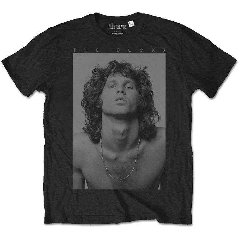 The Doors | Official Band T-shirt | Jim Beads Boyfriend Anti-Pilling Machine Wash Handmade