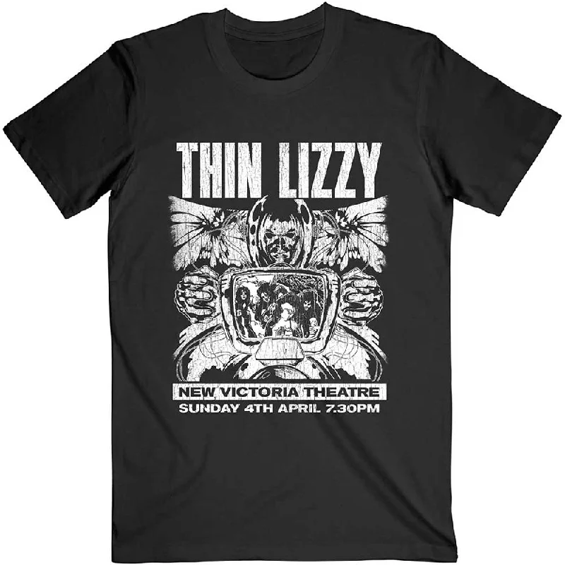 Thin Lizzy | Official Band T-Shirt | Jailbreak Flyer Terry Blend Velvet Blend Canvas Blend Thin Lizzy | Official Band T-Shirt | Jailbreak Flyer Terry Blend Velvet Blend Canvas Blend