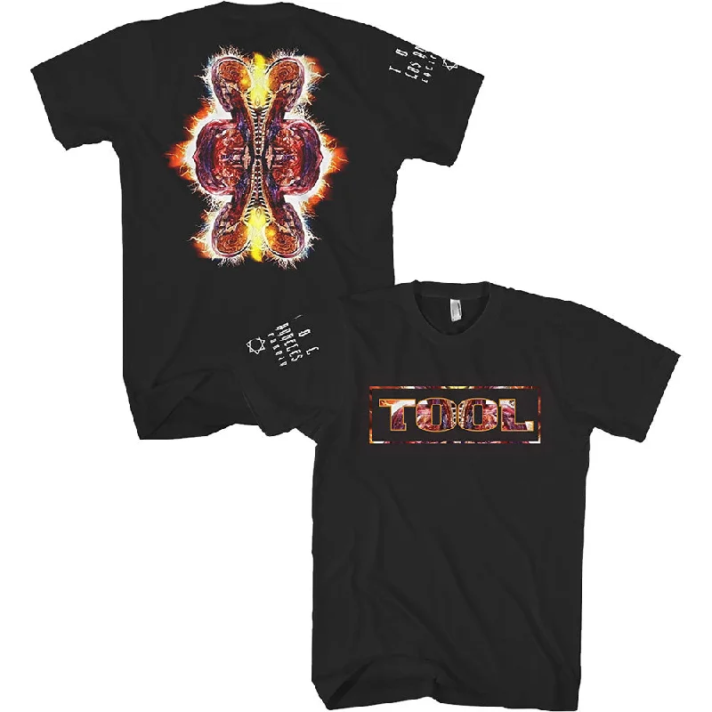 Tool | Official Band T-Shirt | Parabola Logo (Back Print) Iron Safe Non-Iron Wrinkle Free