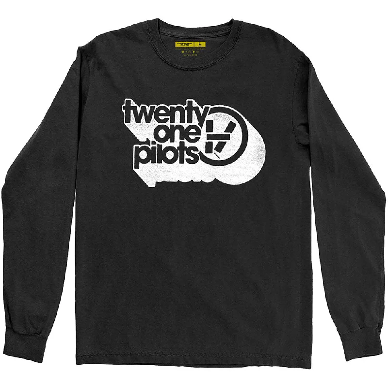 Twenty One Pilots Unisex Long Sleeved T-Shirt: Vessel Vintage Terry Blend Velvet Blend Canvas Blend