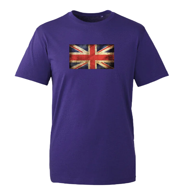 Union Jack T-Shirt Chenille Brocade Lace