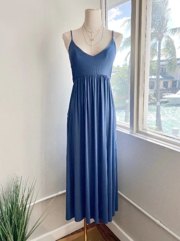 Cami Midi Dress (3 colors) Fashionable Skater Midi Dress