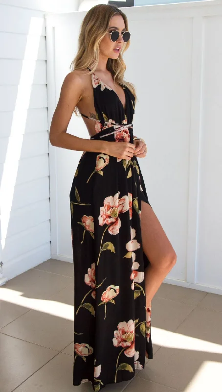 Black Floral