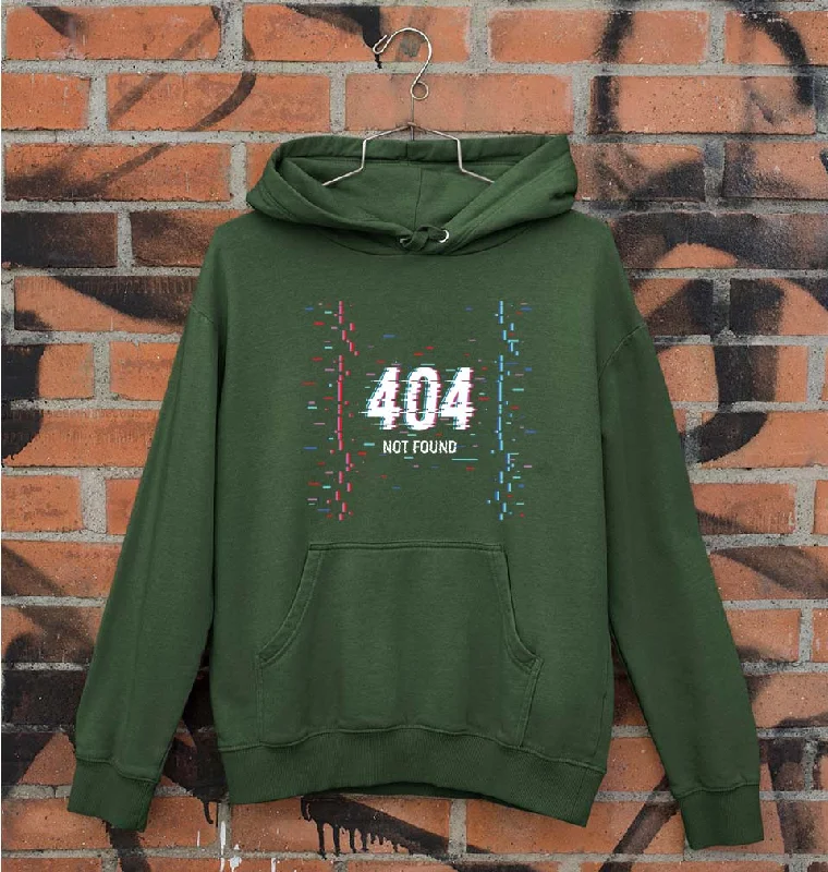 404 Unisex Hoodie for Men/Women Hoodie with Double Zipper Versatile Adjustable