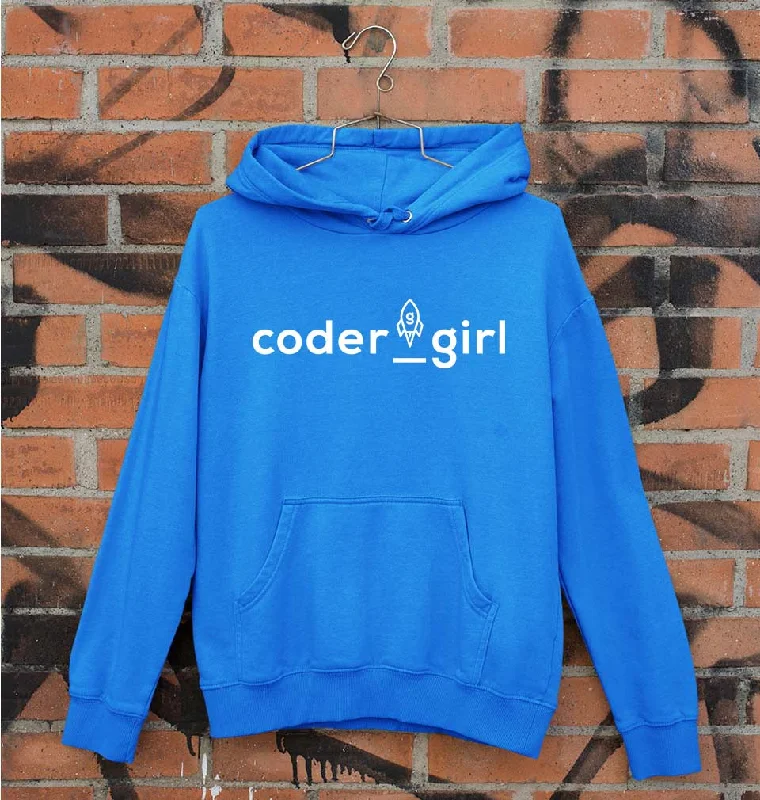 Coder Girl Unisex Hoodie for Men/Women Hoodie Sweatshirt Pullover