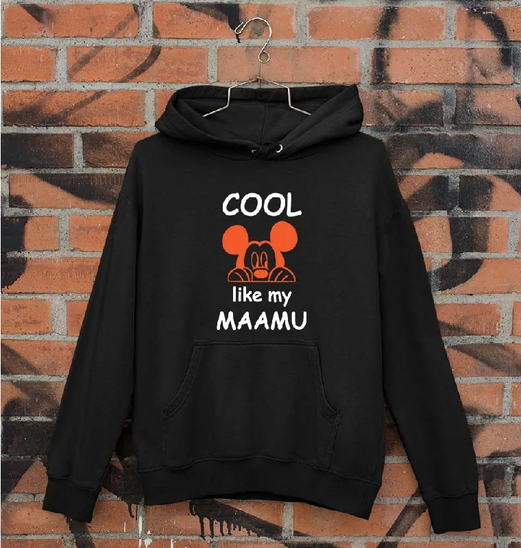 Cool Like My Maamu Unisex Hoodie for Men/Women Hoodie with Typography Text Message