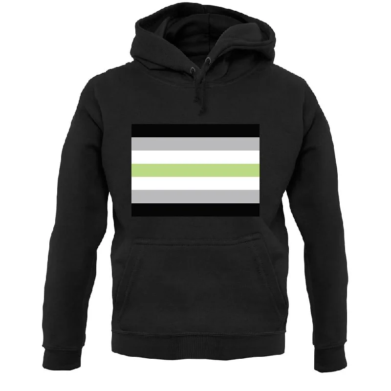 Lgbt Flags Agender Unisex Hoodie Hoodie Crop Top Short Trendy