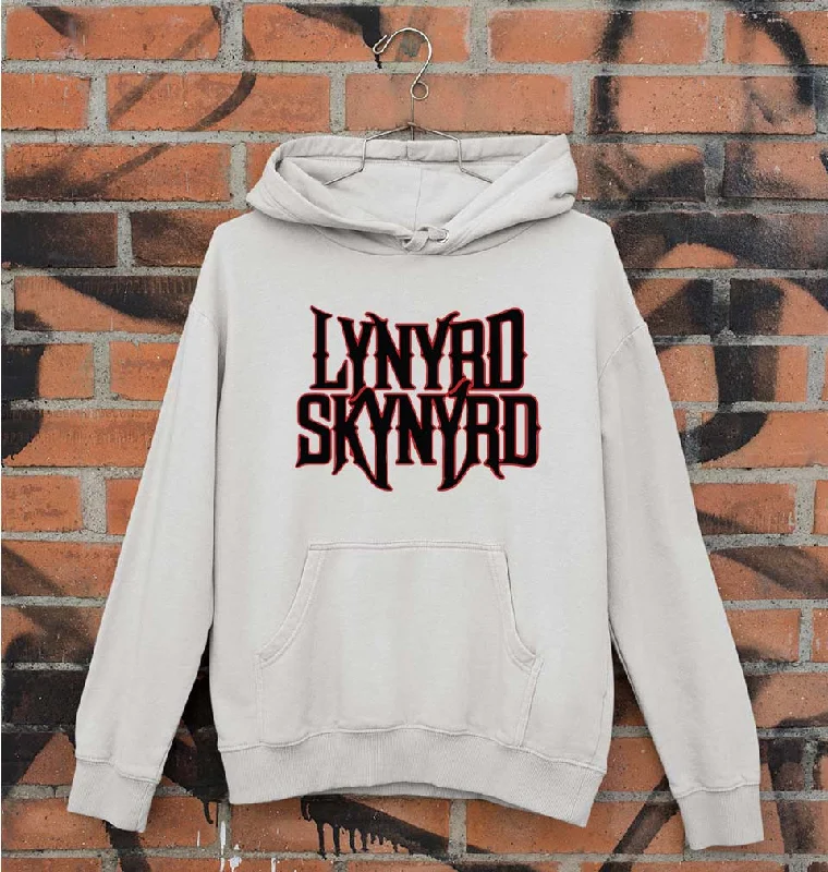 Lynyrd Skynyrd Unisex Hoodie for Men/Women Hoodie with Rolled Sleeves Casual Relaxed