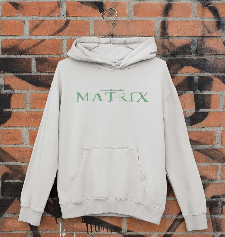 Matrix Unisex Hoodie for Men/Women Hoodie with Side Slits Relaxed Casual