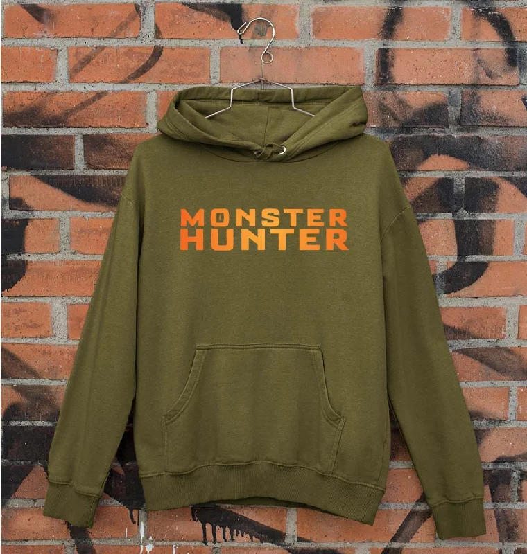 Monster Hunter Unisex Hoodie for Men/Women Hoodie with Turtle Neck Cozy Winter