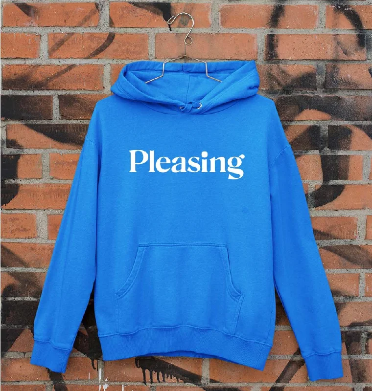 Pleasing Unisex Hoodie for Men/Women Hoodie with Ribbed Hem Stretchable Secure